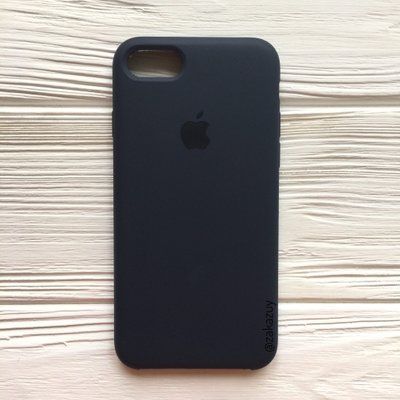 Чехол Silicone Case для Iphone 7 / 8 / SE 2020 Navy Blue 31044