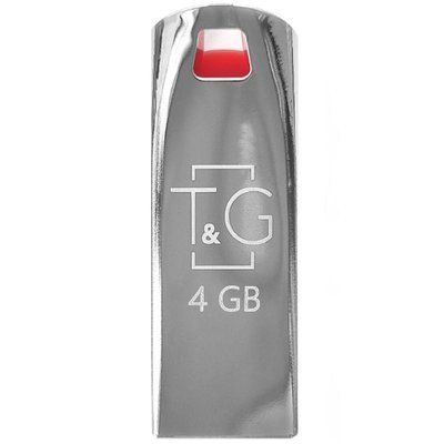 Флеш-память T&G Stylish 115 4Gb Metal Chrome 82116