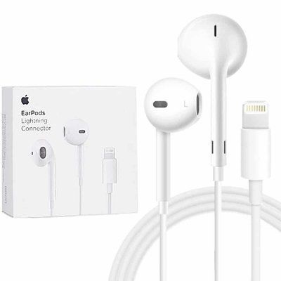 Навушники Apple Ear Pods with Lightning Connector White 36812_1