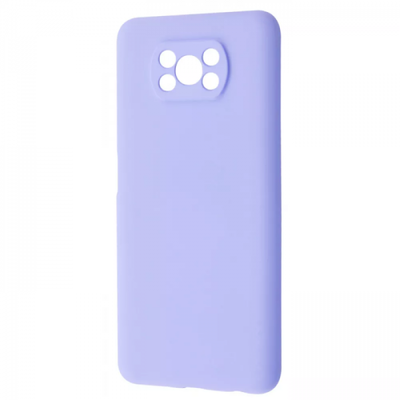Чехол Silicone Lakshmi A Full Camera для Xiaomi Poco X3 NFC / Poco X3 Pro Сиреневый / Dasheen 63158