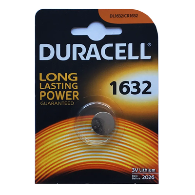 Батарейка Duracell CR1632 3V 1шт 87324