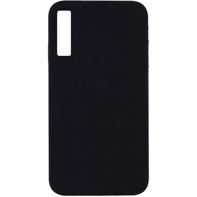 Чехол Silicone Cover Lakshmi A для Samsung Galaxy A7 2018 A750 Черный / Black 66938