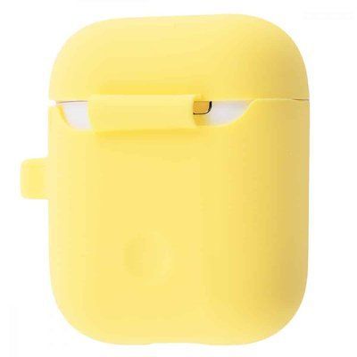 Чехол Silicone Slim с карабином для Apple Airpods Turquoise 36591