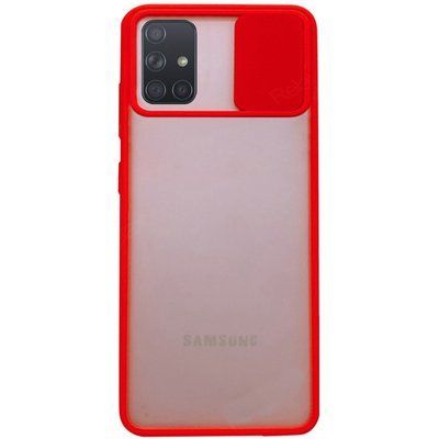 Чохол CamshMatte для Samsung Galaxy A71 Червоний 44321