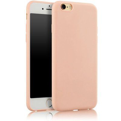 Чохол Matte для Iphone 6 / 6S Світло-рожевий 35475
