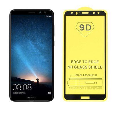 Захисне скло 9D Full для Huawei Mate 10 Lite Black 35728