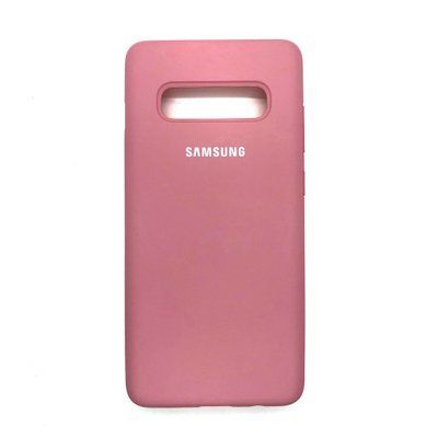 Чохол Silicone Cover для Samsung S10 G973 Light Pink 36277