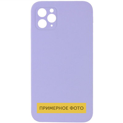 Чохол Silicone Lakshmi Full Camera для Apple iPhone 13 Pro Бузковий / Dasheen 63018