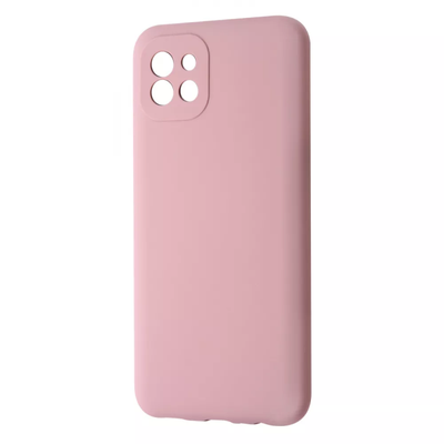 Чехол Silicone WAVE Full для Samsung Galaxy A03 Pink sand 61201