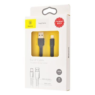 Кабель Baseus Tough Series USB - Lightning 2.0A 1м Black 36539