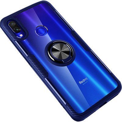 Чохол Din Crystal Magnet Ring для Xiaomi Redmi Note 7 / 7 Pro / 7s Темно-синій 35093