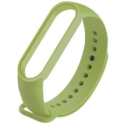 Ремешок Silicone для Xiaomi Mi Band 5/6 Мятный / Mint 42749