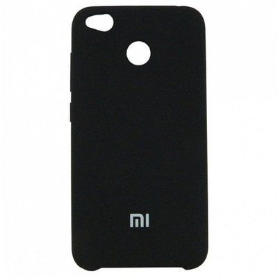 Чохол Silicone Case для Xiaomi Redmi 4x Black 38064