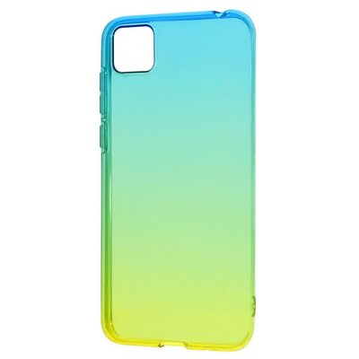 Чехол Gradient для Huawei Y5P / Honor 9S Green yellow 43430