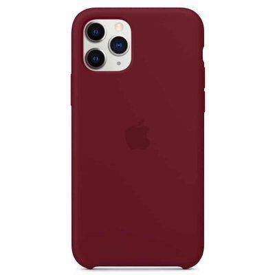 Чохол Silicone Case HC для Iphone 11 Marsala 36658