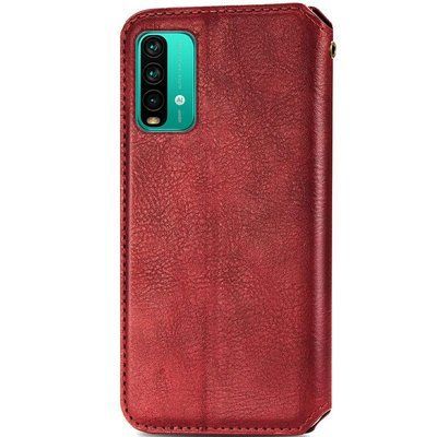 Чехол-книжка ETMA Cub для Xiaomi Redmi 9T Красный 55575