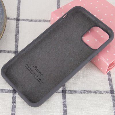 Чехол Silicone Case для Iphone 12 Pro Max Серый / Dark Grey 47138