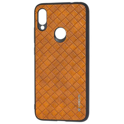 Чехол VORSON Braided leather для Xiaomi Redmi Note 7 / 7 Pro Коричневый 45717