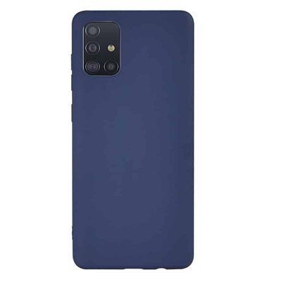 Чехол Matte для Samsung Galaxy A51 Navy Blue 39944