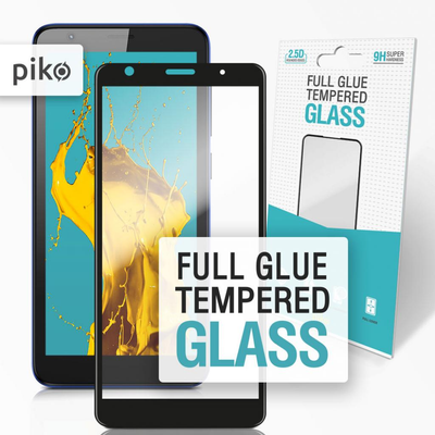 Защитное стекло 2.75D Piko Full для ZTE Blade L8 Black 81916