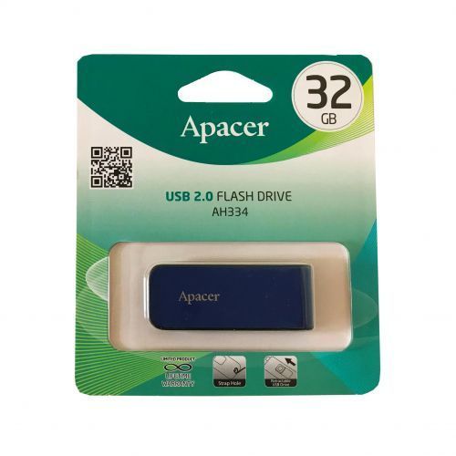 Флеш-пам'ять Apacer AH334 32Gb Blue 59447