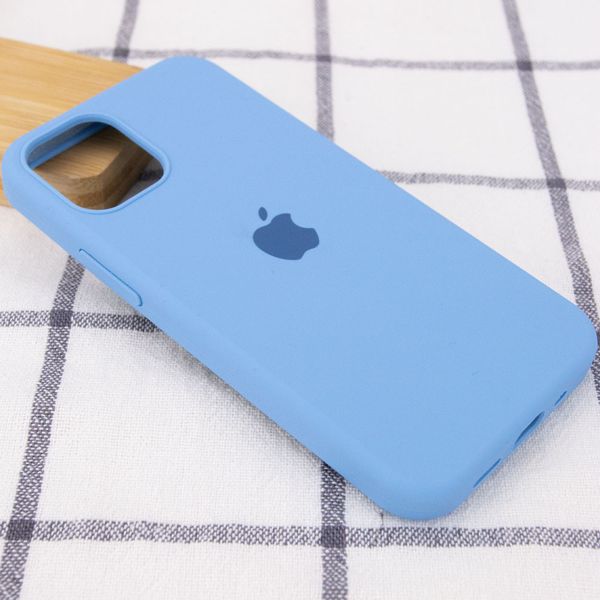 Чехол Silicone Case для Iphone 13 Pro Голубой / Cornflower 58656