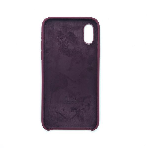Чехол Silicone Case для Iphone X / XS Marsala 34926