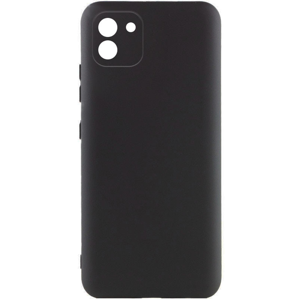 Чехол Silicone Lakshmi A Full Camera для Samsung Galaxy A03 Красный / Red 63068