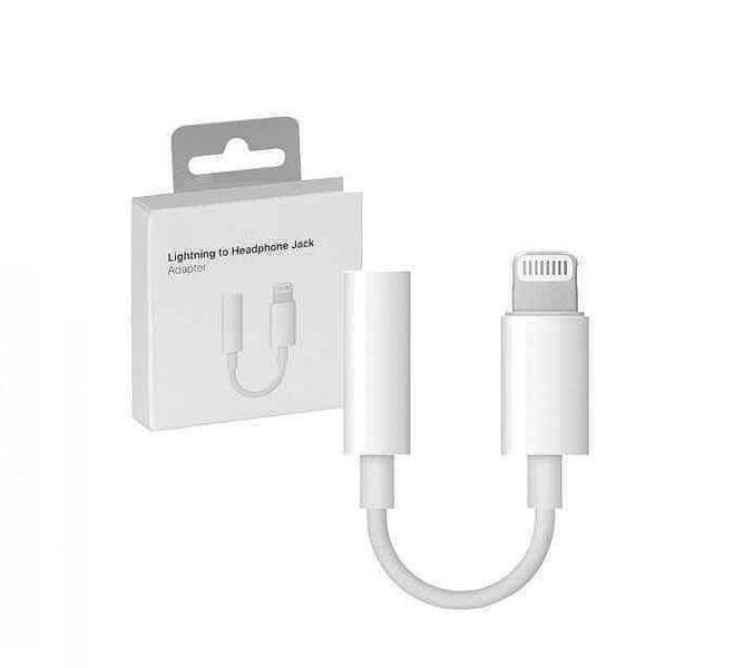 Адаптер Apple Lightning - 3.5 (Bluetooth) White 37505