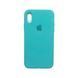 Чехол Silicone Case 360 для Iphone X / XS Бирюзовый 36136 1