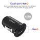 Автомобільний зарядний пристрій Tronsmart C24 Mini Car Charger 2USB / 2.4A Black 44007 2