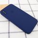 Чехол Silicone Case Square для Iphone X / XS Темно-синий / Midnight blue 53341 3