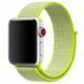 Ремінець Nylon для Apple Watch 42/44/45/49 mm Салатовий / Neon green 50612 1