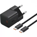 Мережевий зарядний пристрій Baseus GaN5 Mini Type-C 20W+кабель Type-C to Type-C 100W 1m Black 86660 1