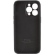 Чохол Silicone Case з захистом камери для Iphone 13 Pro Чорний / Black 69101 2