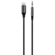 Кабель Proove SoundTrack AUX to Lightning Control 1м Black 82437 1