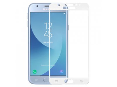 Захисне скло Full Cover для Samsung Galaxy J3 2017 J330 White 30994