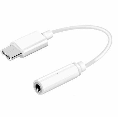 Адаптер Type-C to 3.5 White 37704
