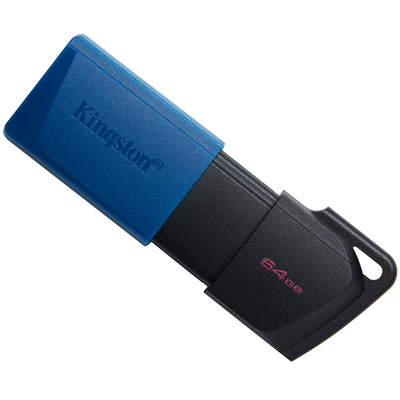 Флеш-пам'ять Kingston Exodia M USB3.2 DT 64GB Black/Blue 83727