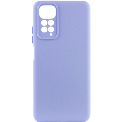 Чехол Silicone Lakshmi A Full Camera для Xiaomi Redmi Note 11 / Note 11s Сиреневый / Dasheen 66537