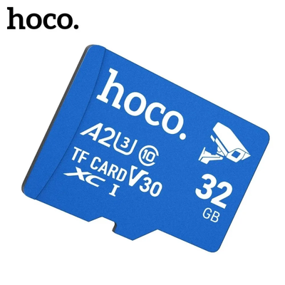 Карта пам&rsquo;яті Hoco TF U3 V30 A2 Class 10 32GB Blue 86297
