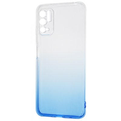 Чохол Gradient для Xiaomi Redmi Note 10 5G / Poco M3 Pro White / Blue 56195