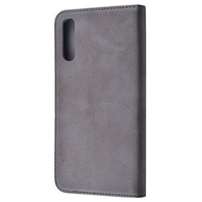 Чохол-книжка Black TPU Magnet для Samsung Galaxy A50/A30s Gray 39053