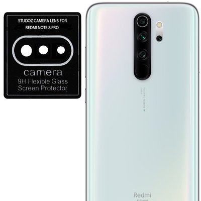 Захисне скло 0.18mm на камеру для Xiaomi Redmi Note 8 Pro Black 40523