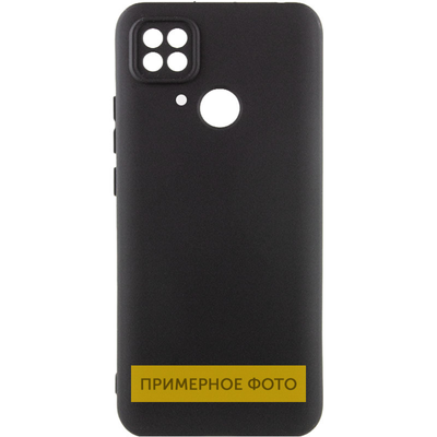 Чохол Silicone Lakshmi A Full Camera для Xiaomi Redmi 10C / Poco C40 Чорний / Black 63526