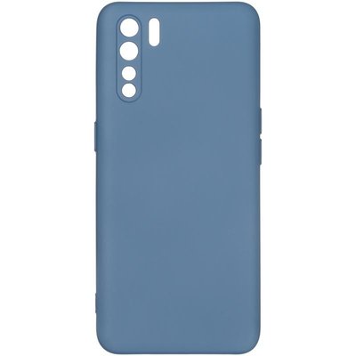 Чехол Silicone Cover NoLogo AA Full для Oppo A91 Синий / Dark Blue 59398