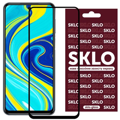 Захисне скло Premium SKLO для Xiaomi Redmi Note 9s / Note 9 Pro / Note 9 Pro Max Black 40576