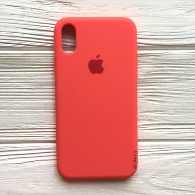 Чехол Silicone Case для Iphone X / XS Ultra Coral 31095