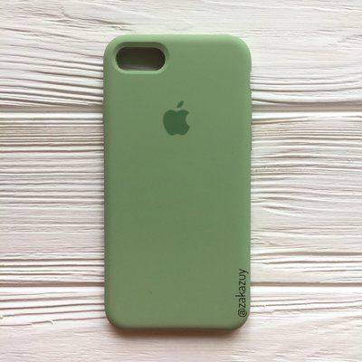 Чехол Silicone Case для Iphone 7 / 8 / SE 2020 Light Green 31045