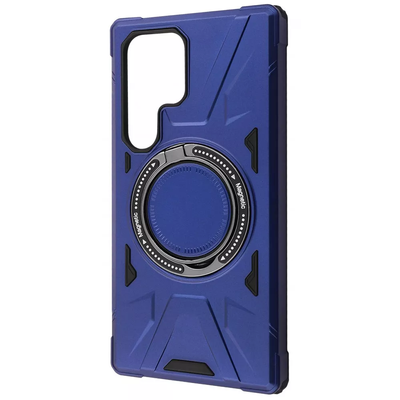 Протиударний чохол WAVE Iron MagSafe для Samsung Galaxy S25 Ultra Blue